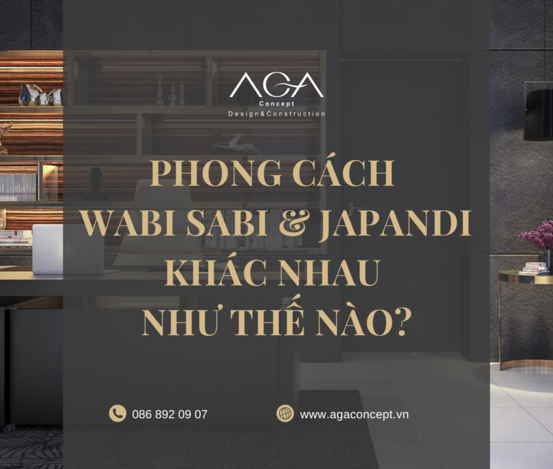 Phong cách Wabi Sabi và Japandi khác nhau như thế nào?