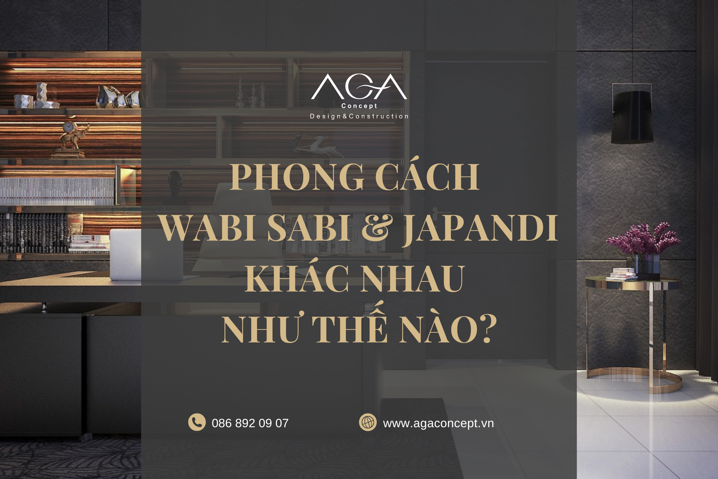 Phong cách Wabi Sabi và Japandi khác nhau như thế nào?