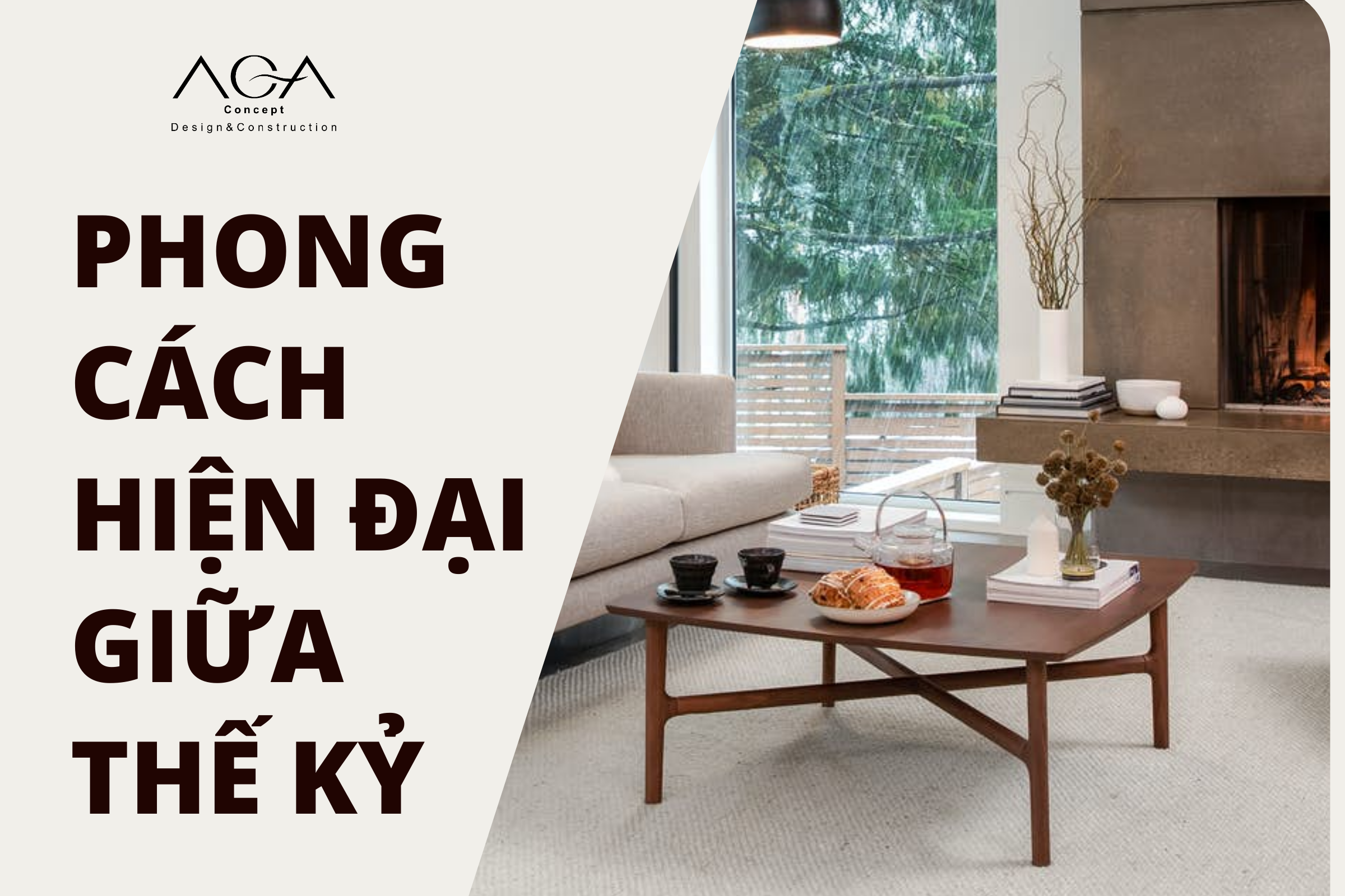 Đặc điểm nổi bật của phong cách Hiện đại giữa thế kỷ